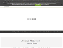 Tablet Screenshot of landhotel-grubschuetz.de